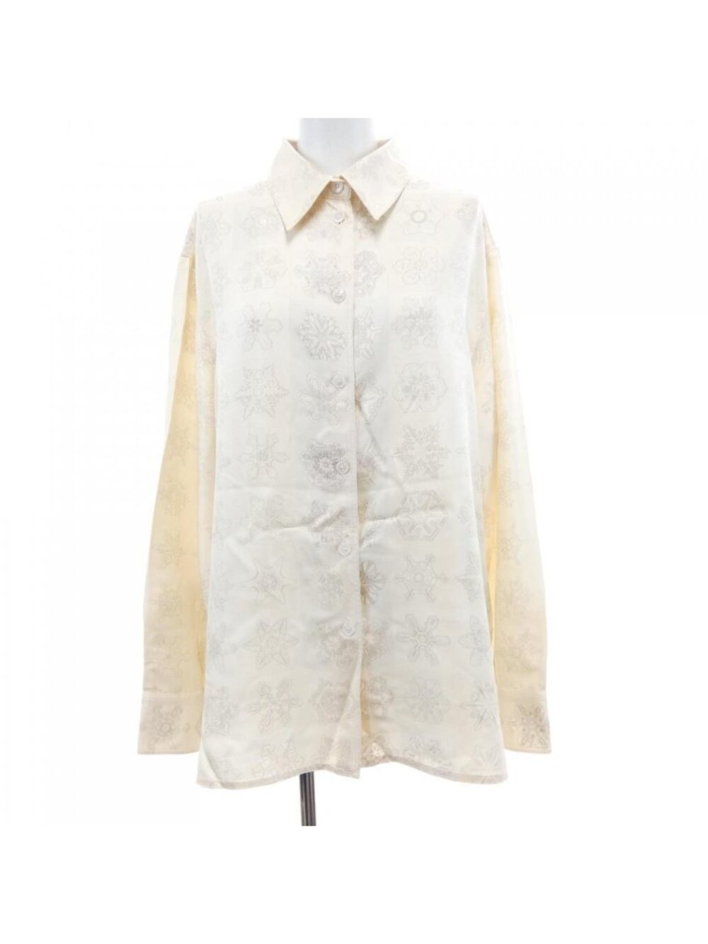 Hermes Vintage Feux de L'hiver Twillaine Shirt